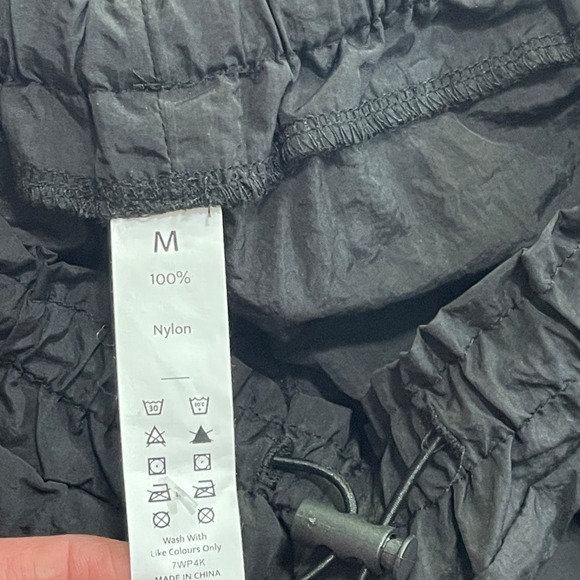 NWT HALARA Pants Womens Medium Black Baggy Drawstring‎ Cargo Joggers Pockets - Picture 9 of 12
